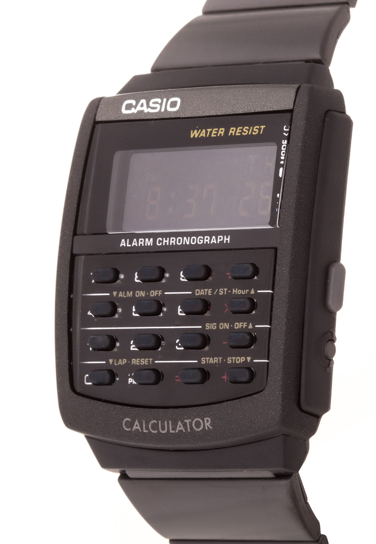 Casio CA-506B-1A Digital Calculator Stainless Steel Strap Watch-Watch Portal Philippines