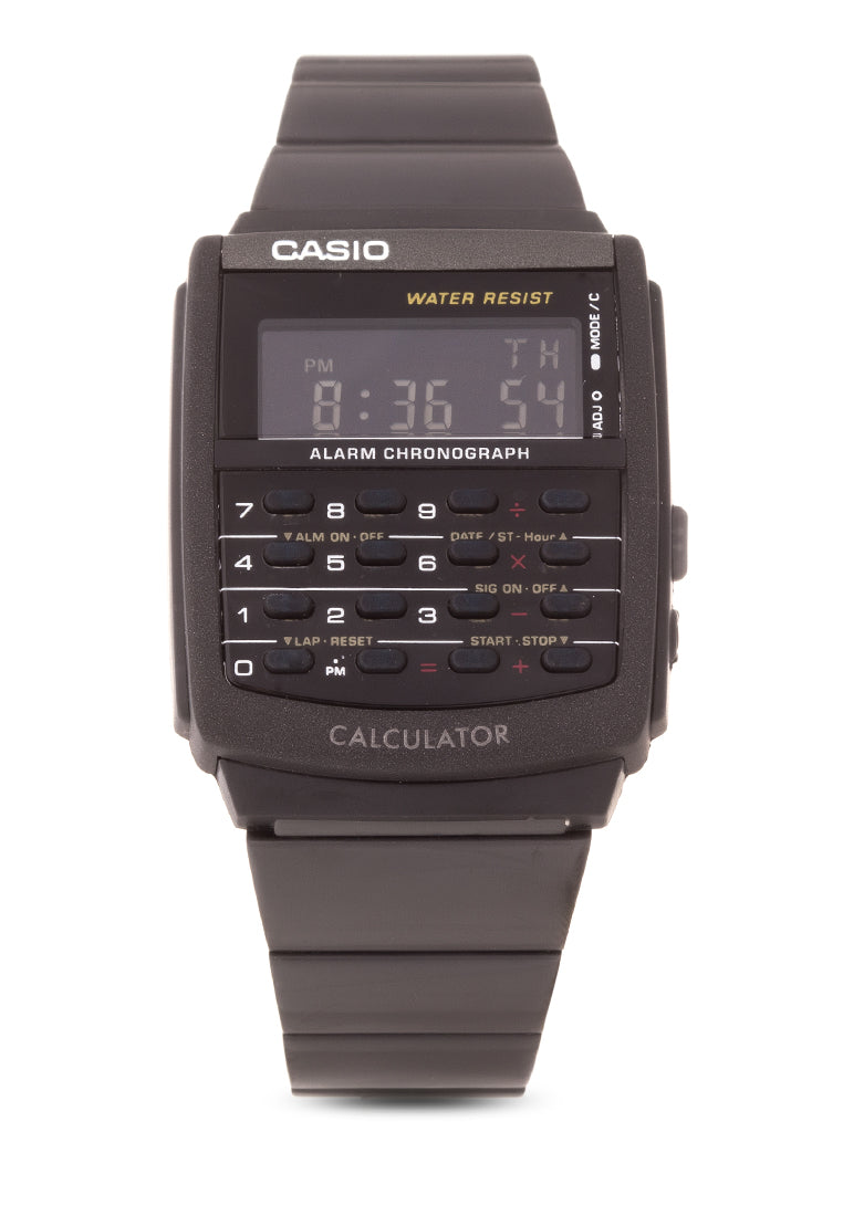 Casio CA-506B-1A Digital Calculator Stainless Steel Strap Watch-Watch Portal Philippines