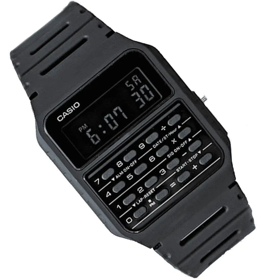 Casio CA-53WF-1B Black Calculator Resin Watch for Men and Women-Watch Portal Philippines