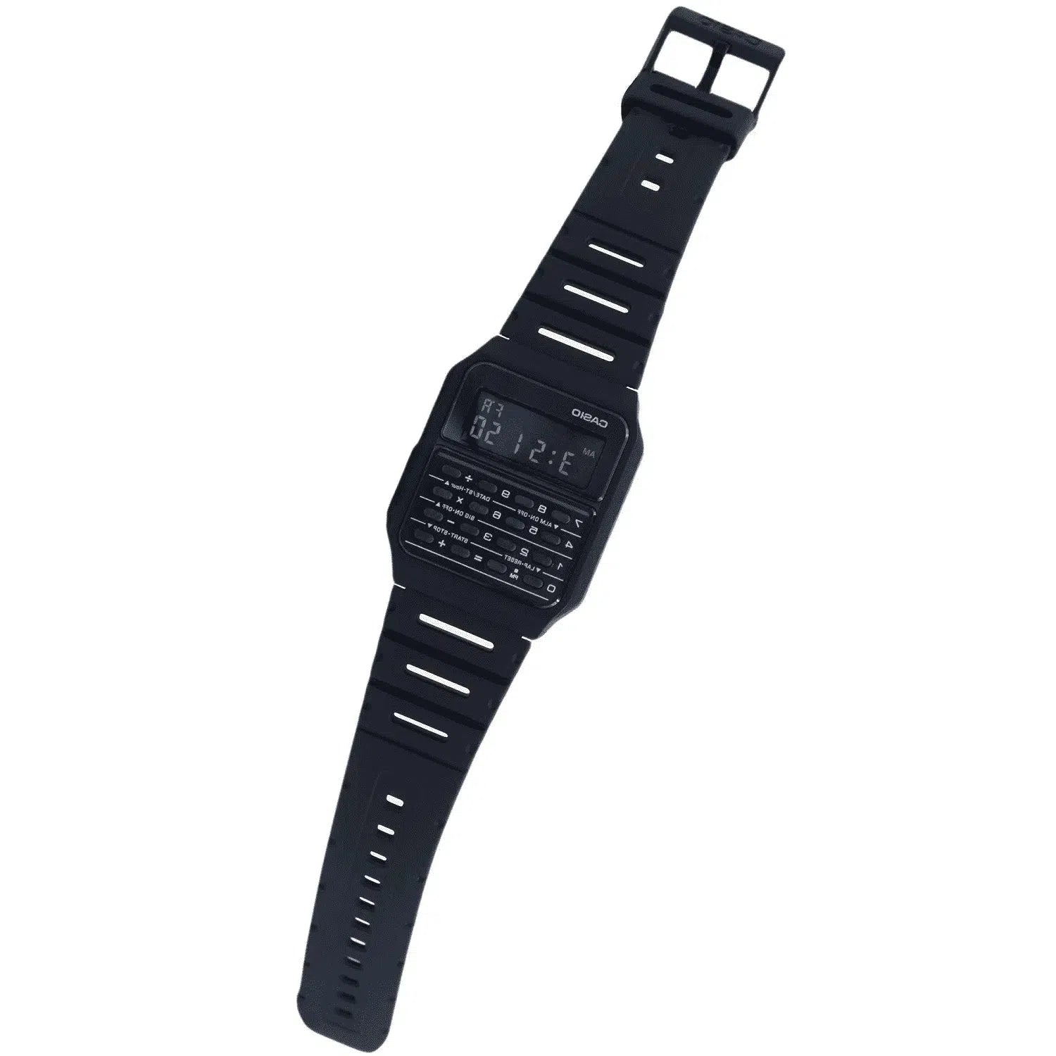 Casio CA-53WF-1B Black Calculator Resin Watch for Men and