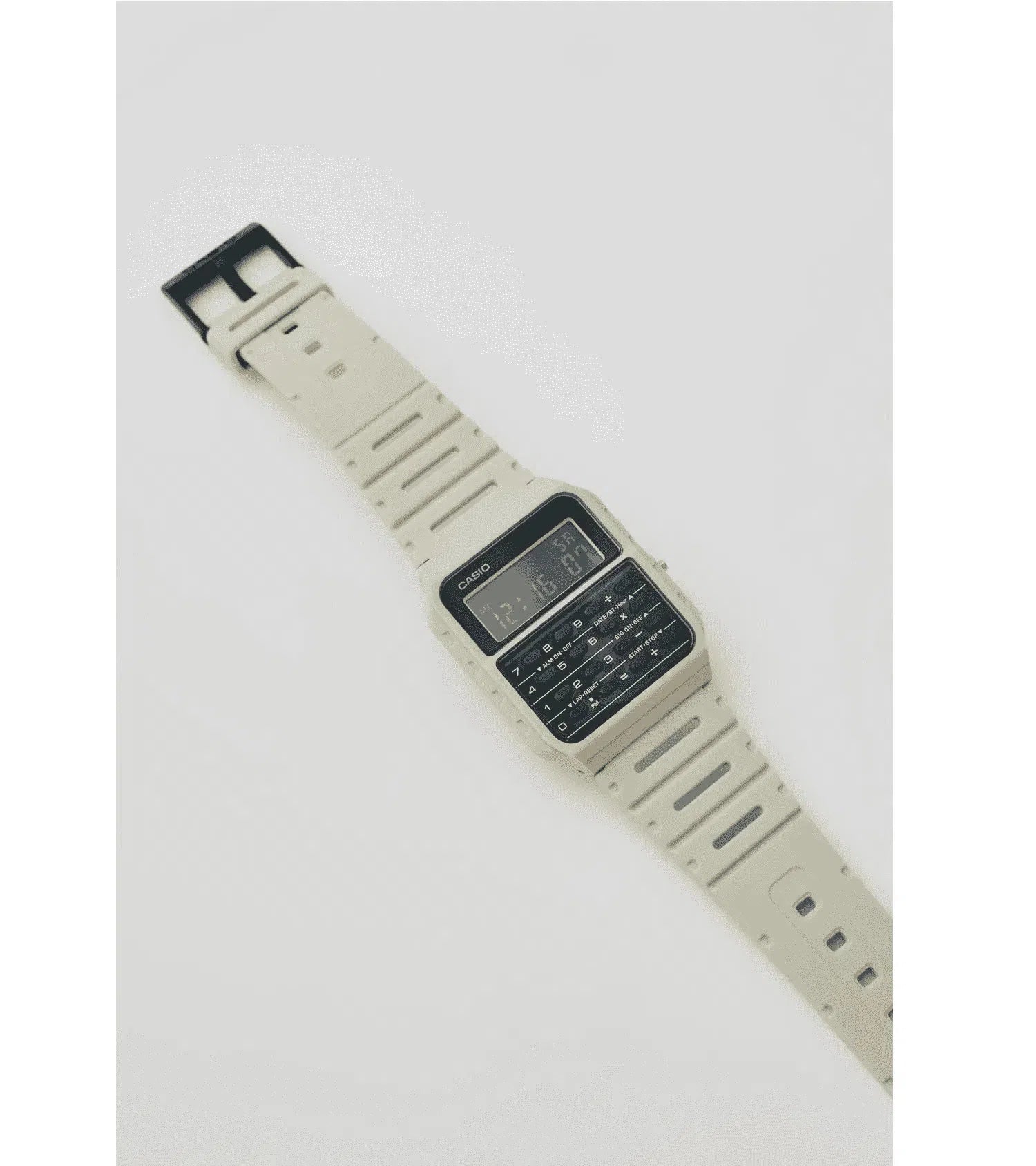 Casio CA-53WF-8B White Calculator Resin Watch for Men and Women-Watch Portal Philippines