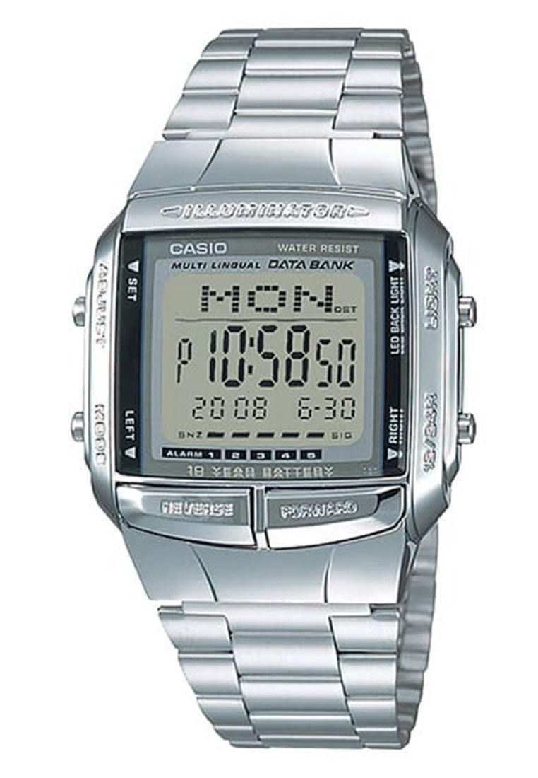 Casio Couple Watch COUPLE-DB360-DB360G Digital Stainless Steel Strap Watch-Watch Portal Philippines