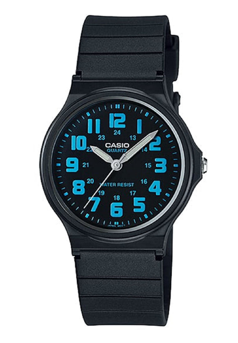 Casio Couple Watch COUPLE-MQ71-MW240-2B Analog Rubber Strap Watch-Watch Portal Philippines