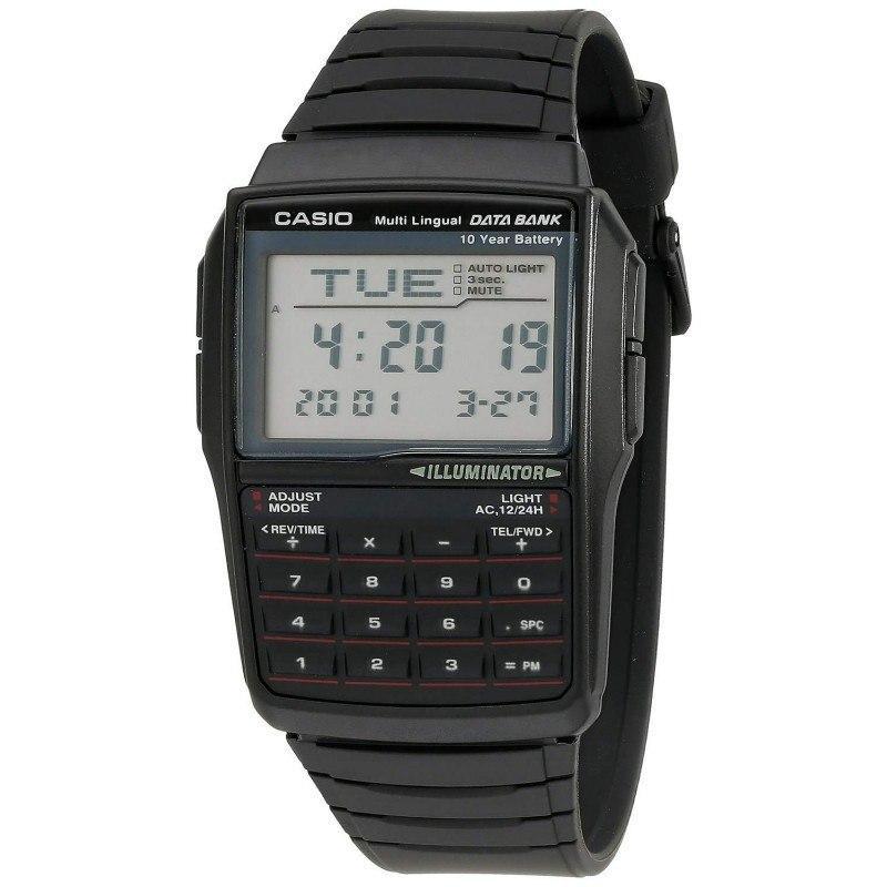 Casio DBC-32-1A Black Calculator Watch for Men and Women-Watch Portal Philippines