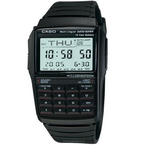 Casio DBC-32-1A Black Calculator Watch for Men and Women-Watch Portal Philippines