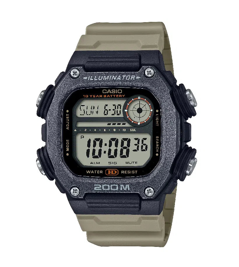 Casio DW-291HX-5A Digital Rubber Strap Watch For Men-Watch Portal Philippines