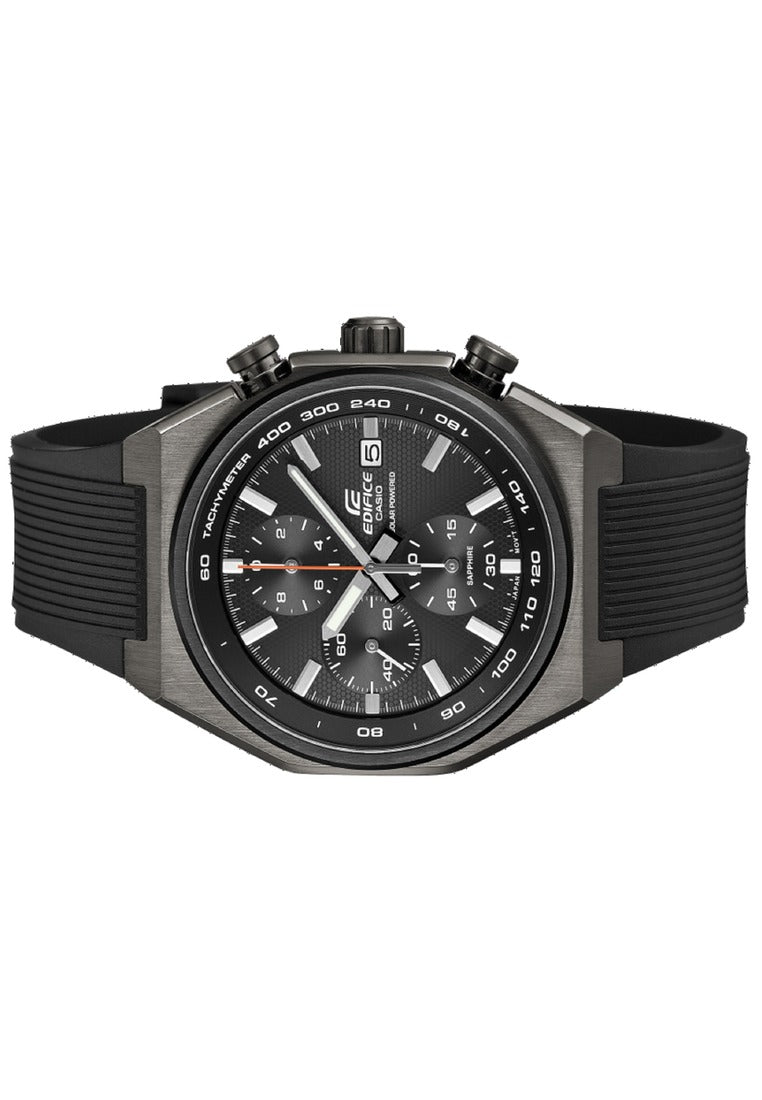 Casio Edifice Chronograph Rubber Strap Solar Watch for Men EFS-S660PB-1ADF-Watch Portal Philippines