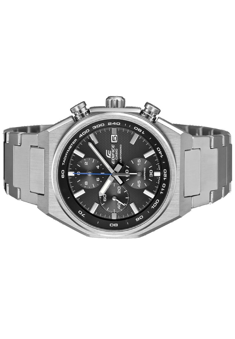 Casio Edifice Chronograph Stainless Steel Strap Solar Watch for Men EFS-S660D-1ADF-Watch Portal Philippines