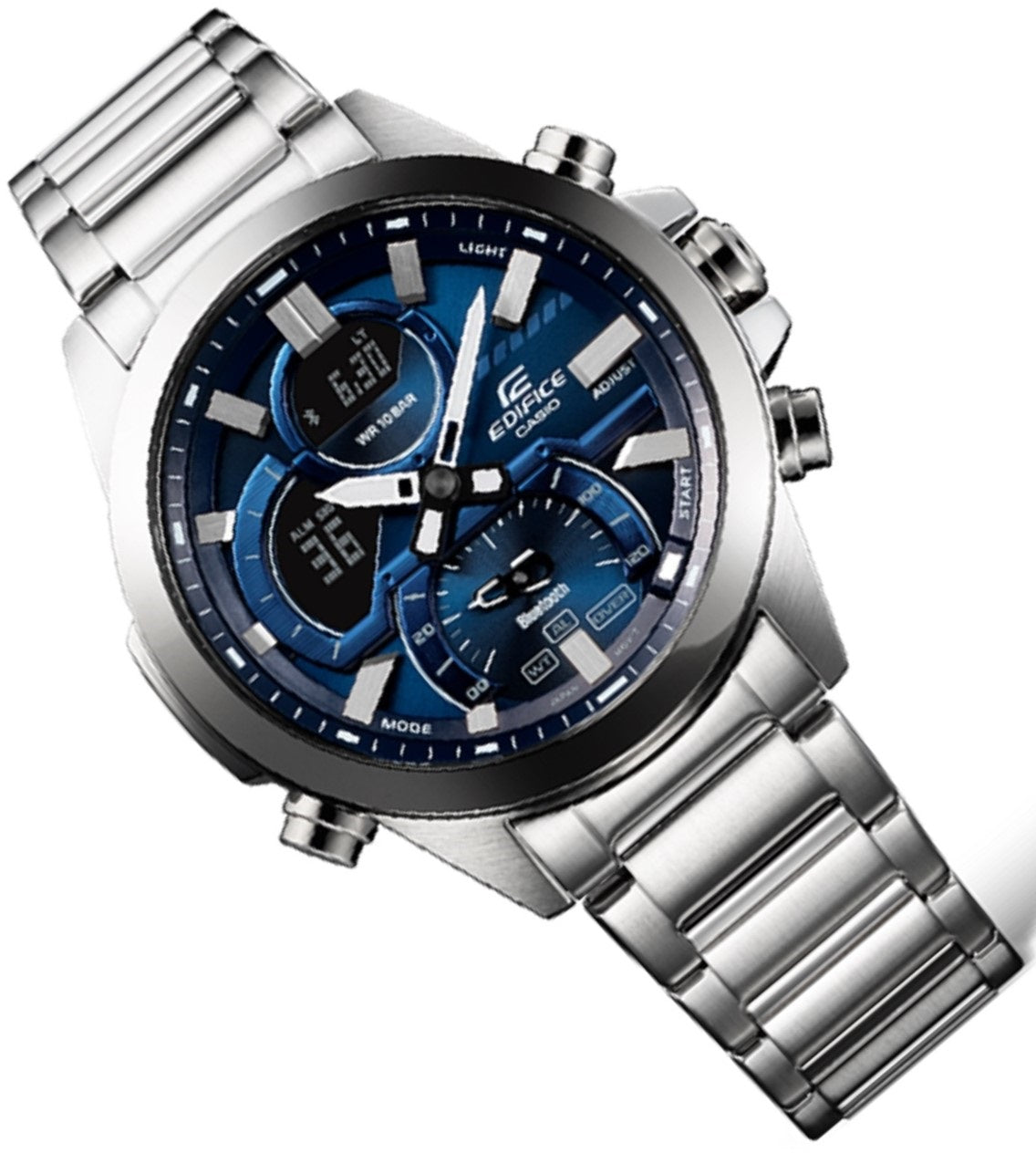Casio Edifice ECB-30D-2A Digital Analog Bluetooth Smart Watch For Men-Watch Portal Philippines