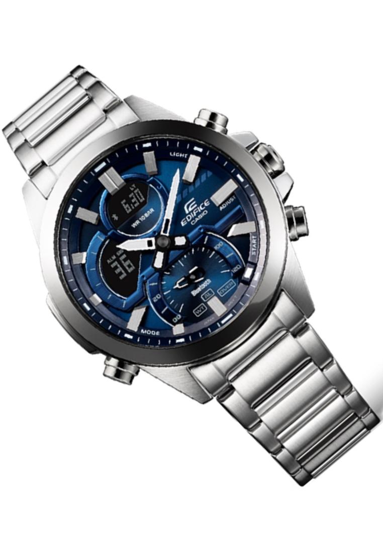 Casio Edifice ECB-30D-2A Digital Analog Bluetooth Smart Watch For Men-Watch Portal Philippines