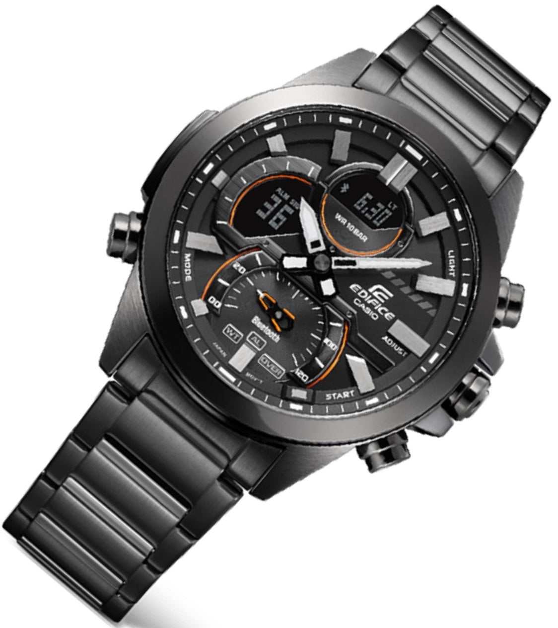 Casio Edifice ECB-30DC-1A Digital Analog Bluetooth Smart Watch For Men-Watch Portal Philippines