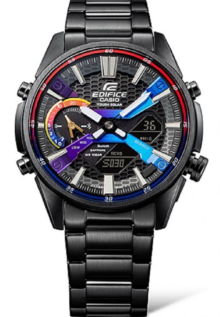 Casio Edifice ECB-S100HG-1A Digital Analog Stainless Steel Strap Watch For Men-Watch Portal Philippines