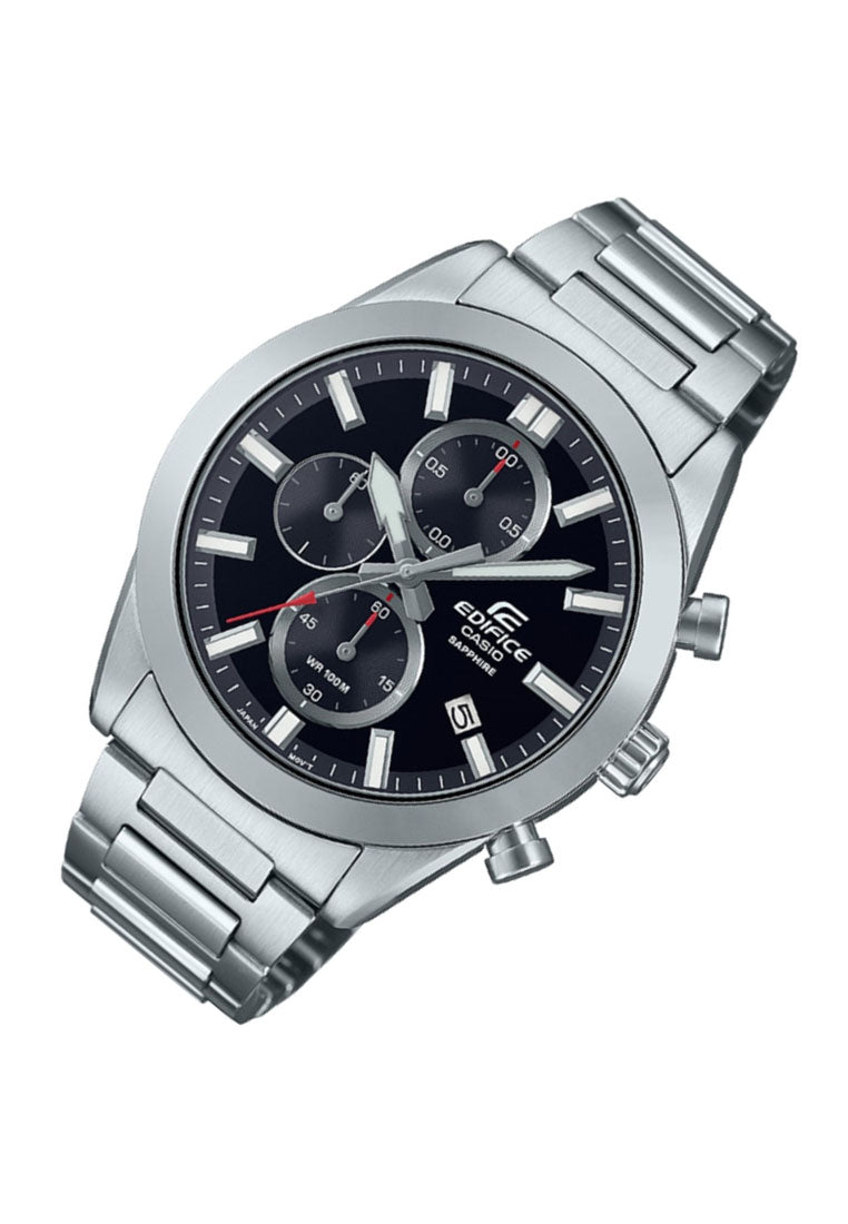 Casio Edifice EFB-710D-1A Chronograph Stainless Steel Strap Watch For Men-Watch Portal Philippines