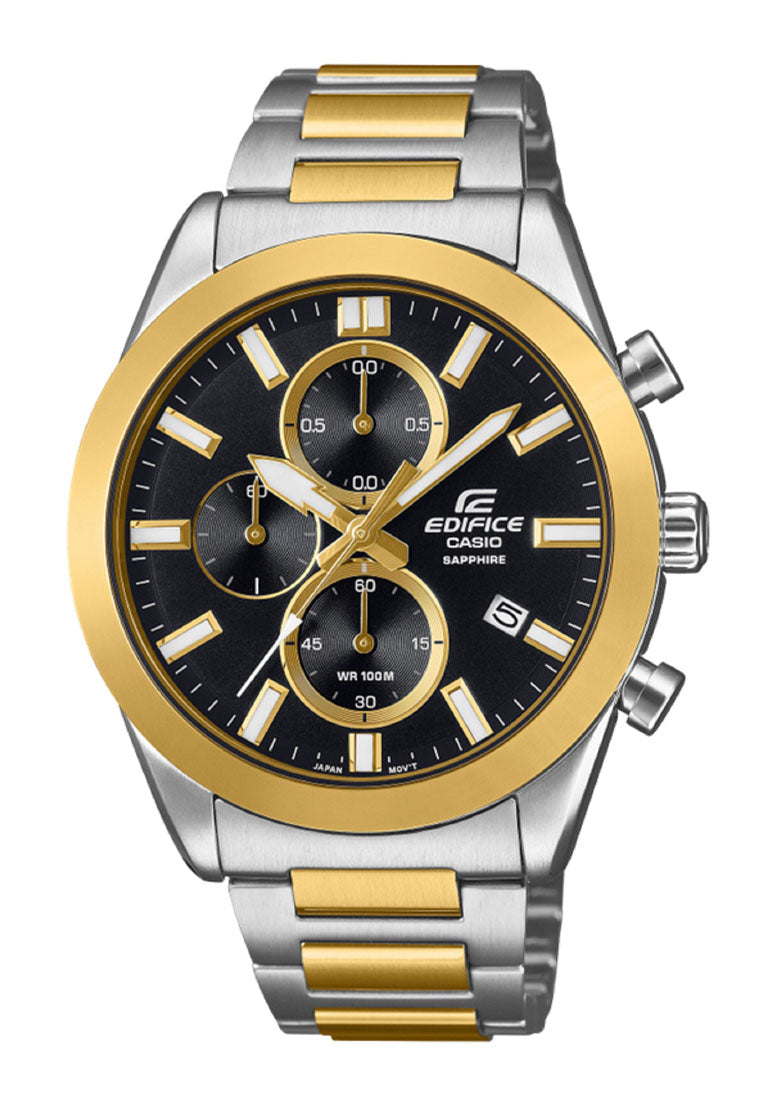 Casio Edifice EFB-710SG-1A Chronograph Stainless Steel Strap Watch for Men-Watch Portal Philippines