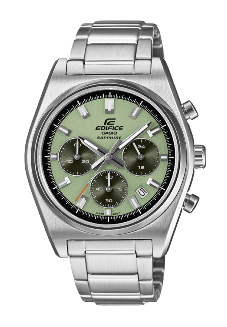 Casio Edifice EFB-730D-3A Chronograph Stainless Steel Strap Watch for Men-Watch Portal Philippines