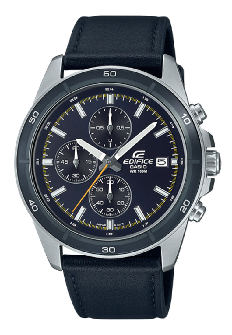 Casio Edifice EFR-526L-2C Chonograph Stainless Steel Stap Watch For Men-Watch Portal Philippines