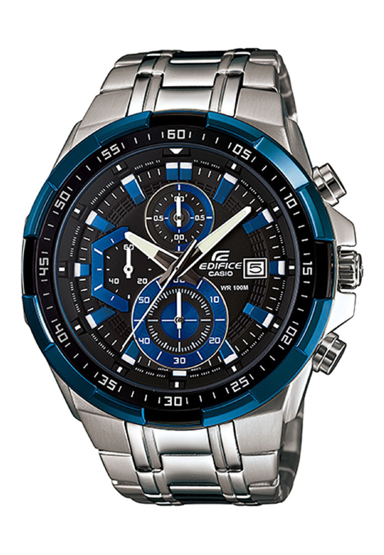 Casio Edifice EFR-539D-1A2 Digital Analog Stainless Steel Strap For Men-Watch Portal Philippines