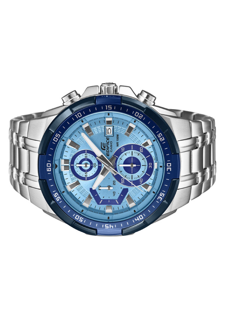 Casio Edifice EFR-539DE-2A Chronograph Stainless Steel Strap Watch for Men-Watch Portal Philippines