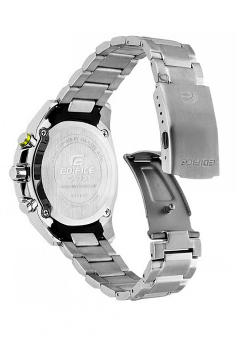 Casio Edifice EFR-540D-1A Chronograph Stainless Steel Strap Watch For Men-Watch Portal Philippines