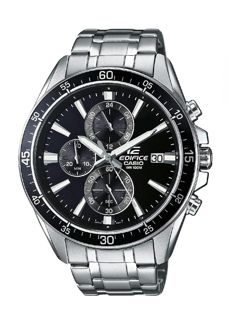 Casio Edifice EFR-546D-1A Chronograph Stainless Steel Strap Watch For Men-Watch Portal Philippines