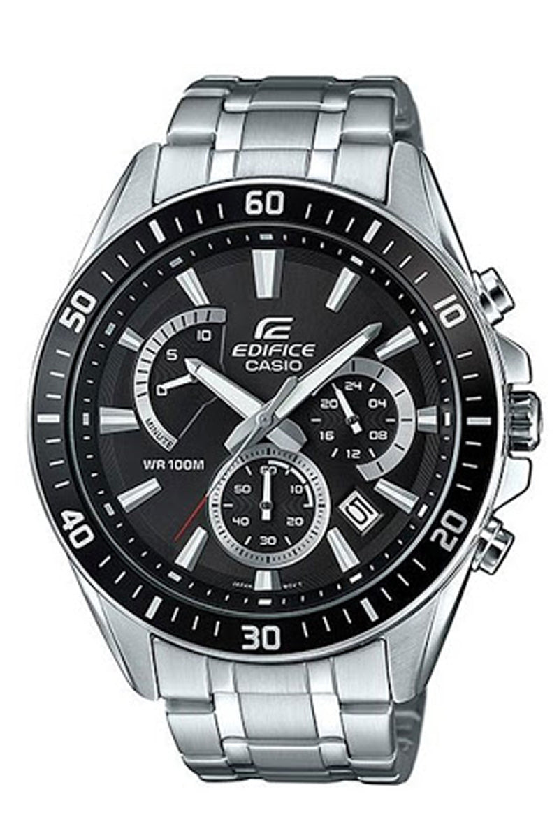 Casio Edifice EFR-552D-1A Chronograph Stainless Steel Strap Watch For Men-Watch Portal Philippines