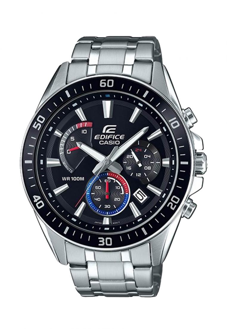 Casio Edifice EFR-552D-1A3 Chronograph Stainless Steel Strap Watch For Men-Watch Portal Philippines