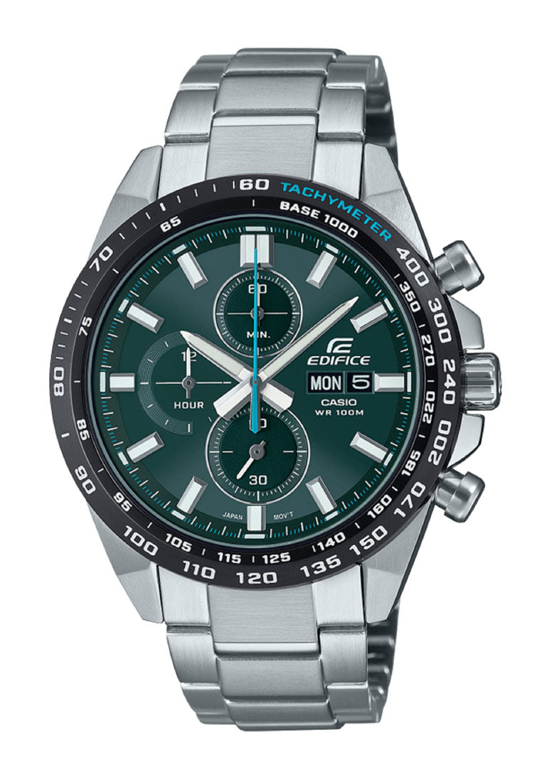 Casio Edifice EFR-574DB-3A Chronograph Stainless Steel Strap Watch For Men-Watch Portal Philippines