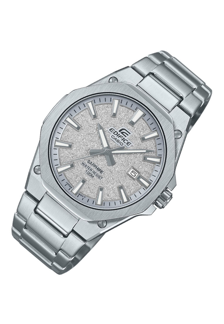 Casio Edifice EFR-S108DE-8A Analog Stainless Steel Strap Watch for Men-Watch Portal Philippines