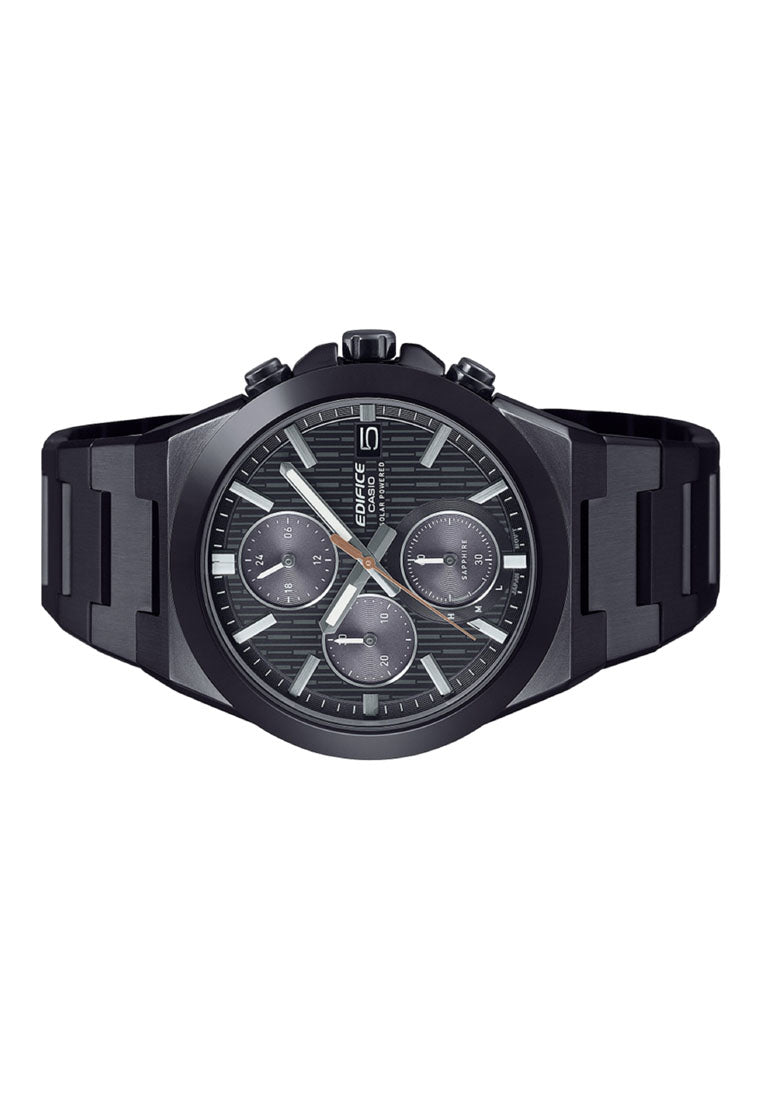 Casio Edifice EFS-S650DC-1A Chronograph Stainless Steel Strap Solar Watch for Men-Watch Portal Philippines