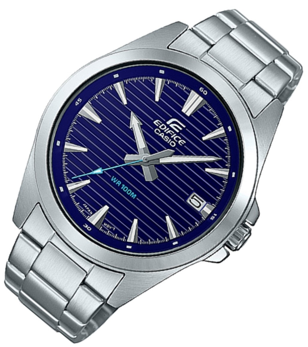 Casio Edifice EFV-140D-2A Stainless Steel Strap Watch For Men-Watch Portal Philippines