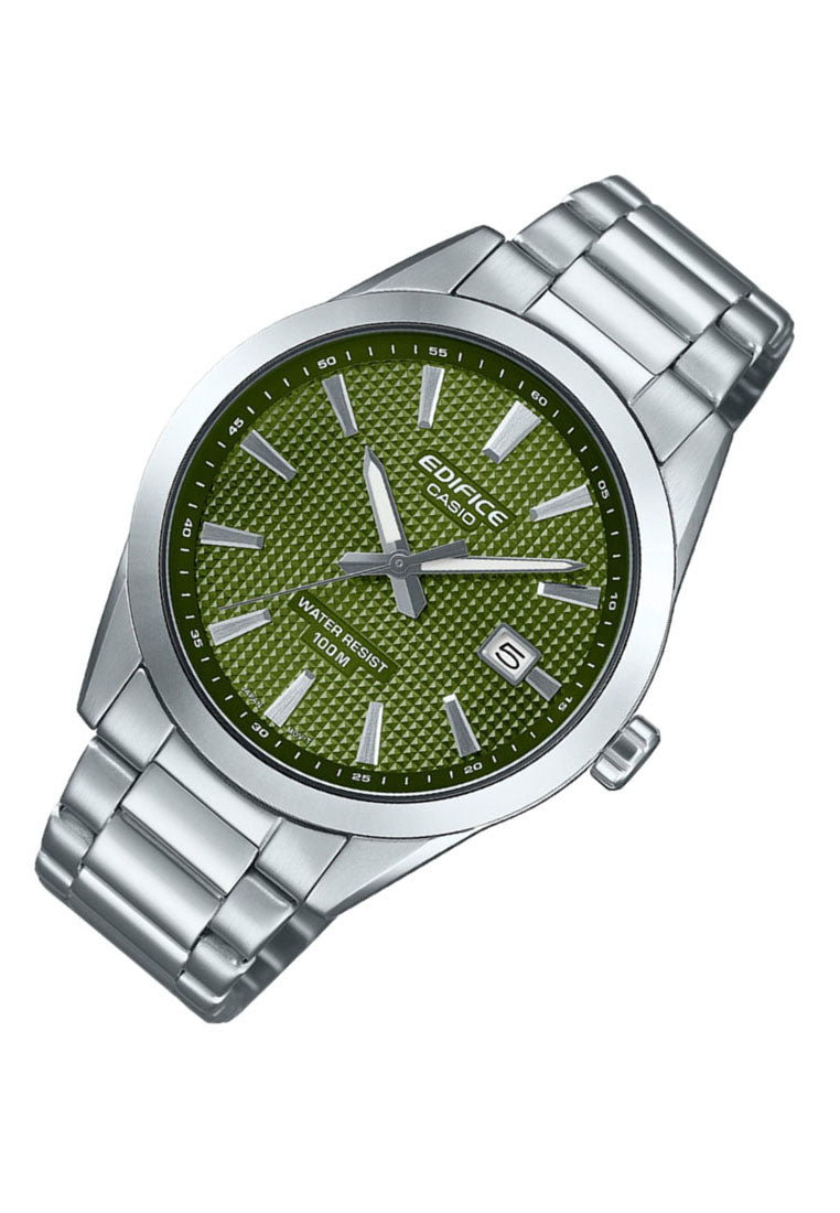 Casio Edifice EFV-160D-3A Analog Stainless Steel Strap Watch for Men-Watch Portal Philippines