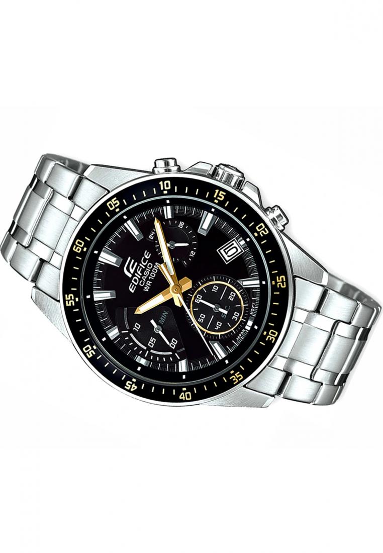 Casio Edifice EFV-540D-1A9 Chronograph Stainless Steel Strap Watch For Men-Watch Portal Philippines