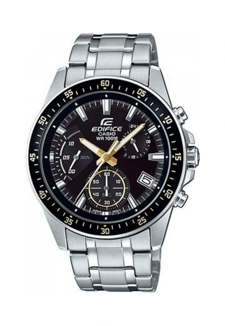 Casio Edifice EFV-540D-1A9 Chronograph Stainless Steel Strap Watch For Men-Watch Portal Philippines