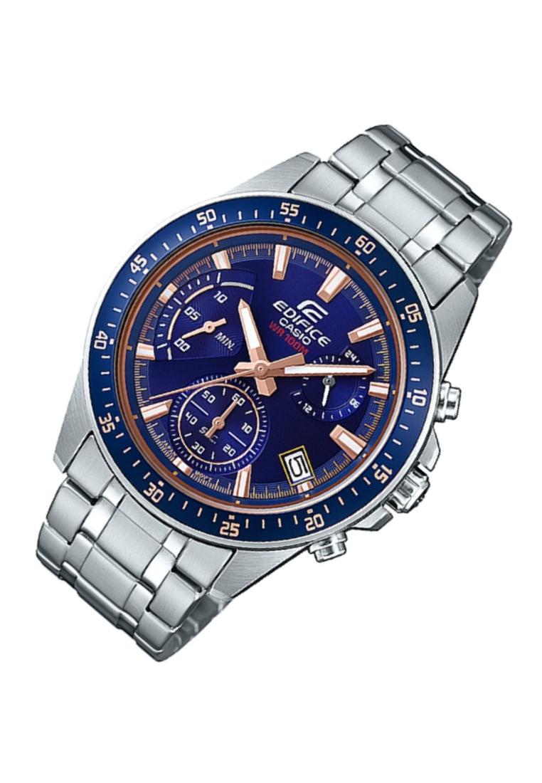 Casio Edifice EFV-540D-2A Chronograph Stainless Steel Strap Watch For Men-Watch Portal Philippines