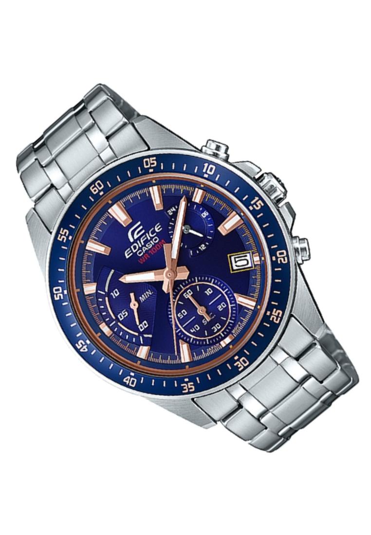 Casio Edifice EFV-540D-2A Chronograph Stainless Steel Strap Watch For Men-Watch Portal Philippines
