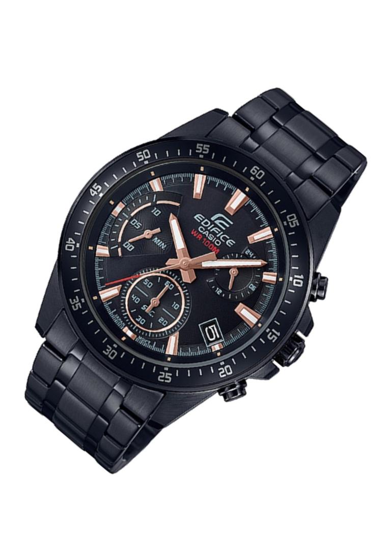 Casio Edifice EFV-540DC-1B Chronograph Stainless Steel Strap Watch For Men-Watch Portal Philippines