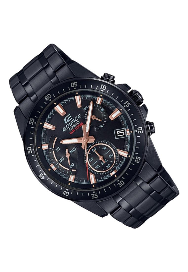 Casio Edifice EFV-540DC-1B Chronograph Stainless Steel Strap Watch For Men-Watch Portal Philippines