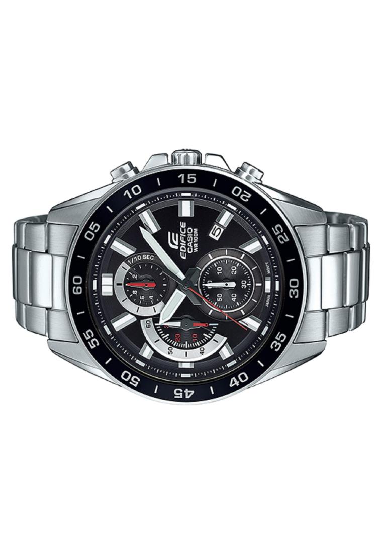 Casio Edifice EFV-550D-1A Chronograph Stainless Steel Strap Watch For Men-Watch Portal Philippines