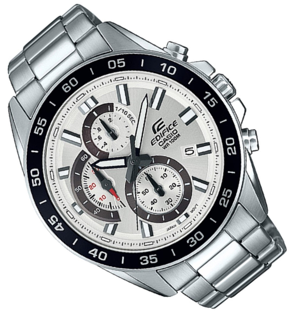 Casio Edifice EFV-550D-7A Chronograph Stainless Steel Strap Watch For