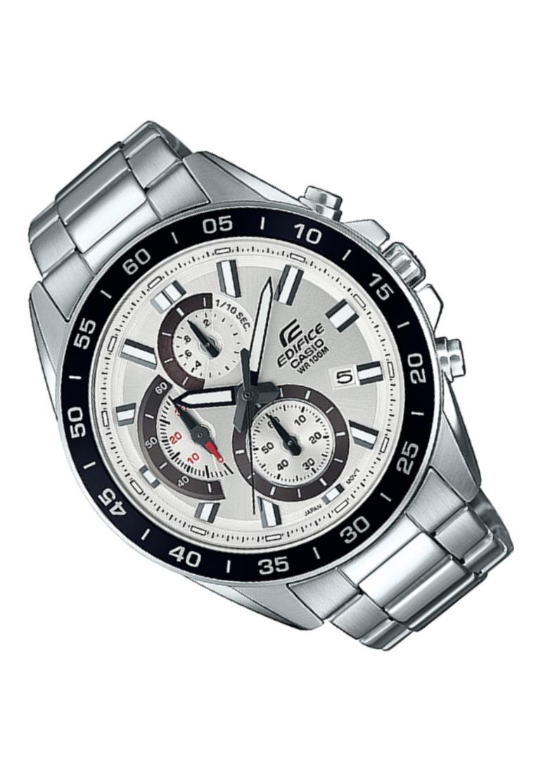 Casio Edifice EFV-550D-7A Chronograph Stainless Steel Strap Watch For Men-Watch Portal Philippines