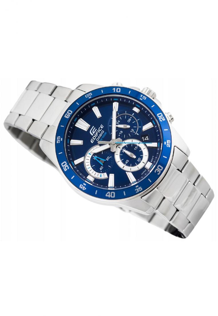 Casio Edifice EFV-570D-2A Chronograph Stainless Steel Strap Watch For Men-Watch Portal Philippines