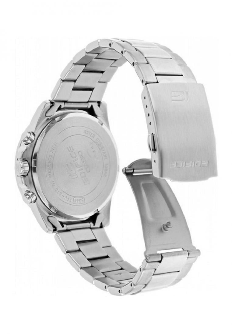 Casio Edifice EFV-570D-2A Chronograph Stainless Steel Strap Watch For Men-Watch Portal Philippines