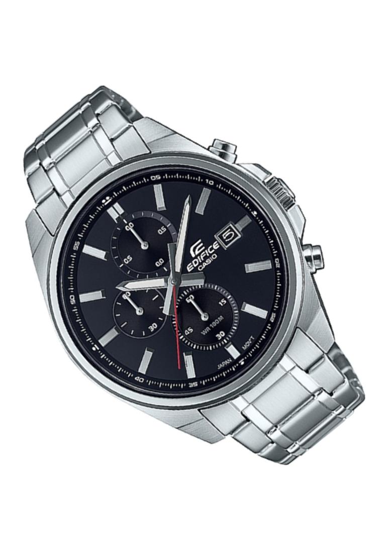 Casio Edifice EFV-610D-1A Chronograph Stainless Steel Strap Watch For Men-Watch Portal Philippines