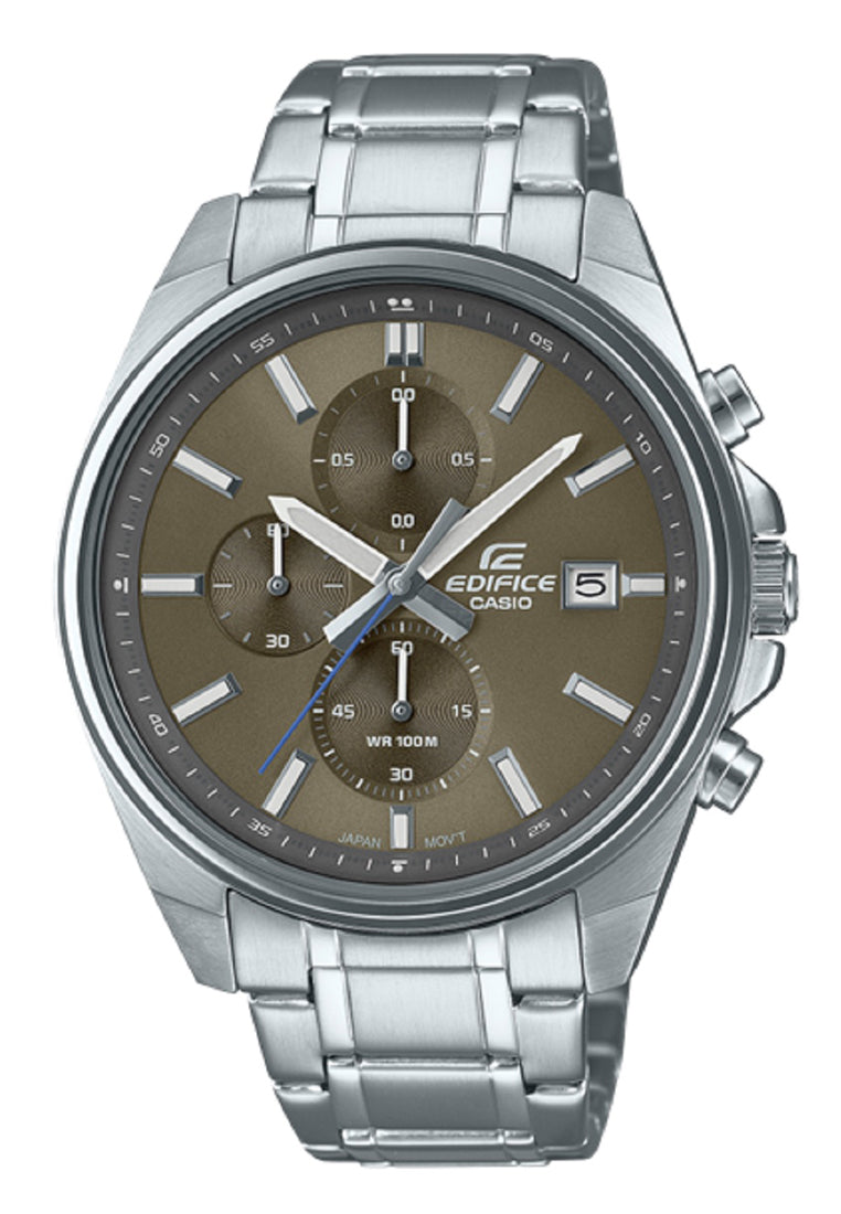 Casio Edifice EFV-610D-5C Chronograph Stainless Steel Strap Watch For Men-Watch Portal Philippines