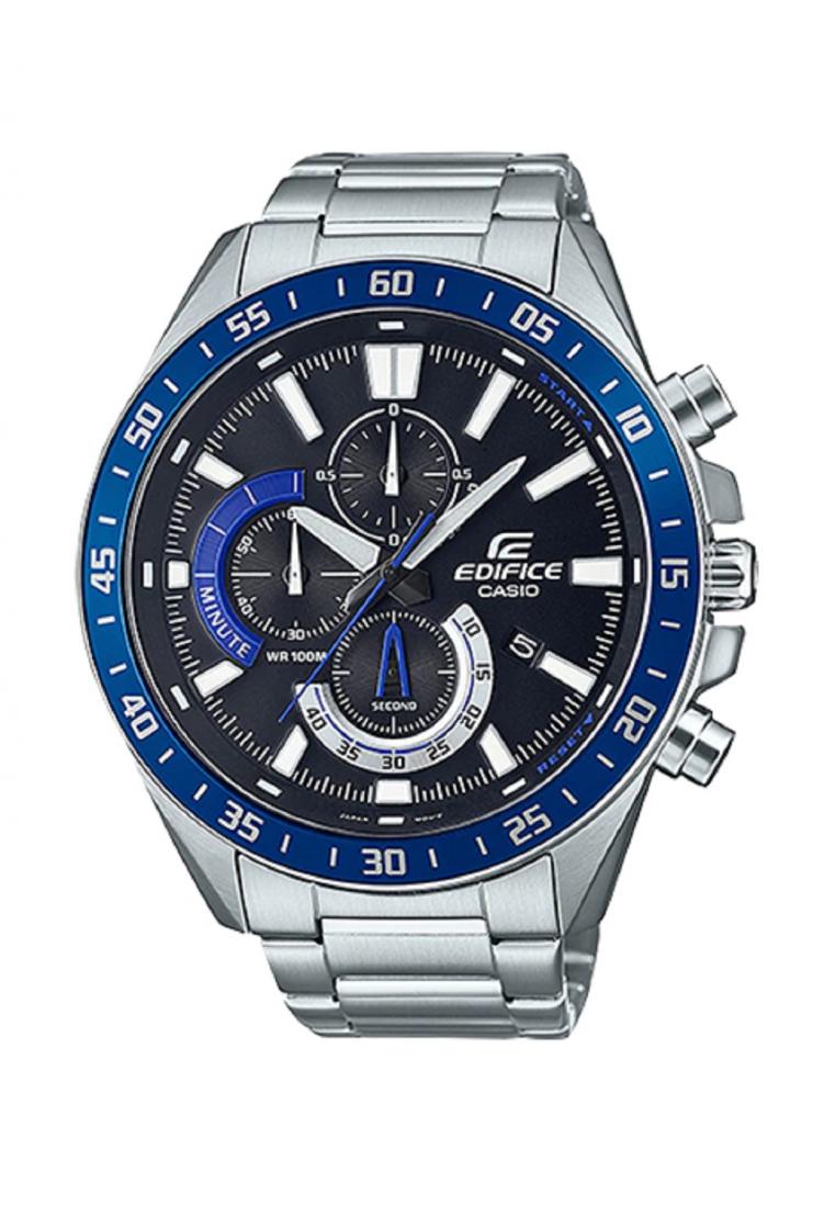 Casio Edifice EFV-620D-1A2 Chronograph Stainless Steel Strap Watch For Men-Watch Portal Philippines