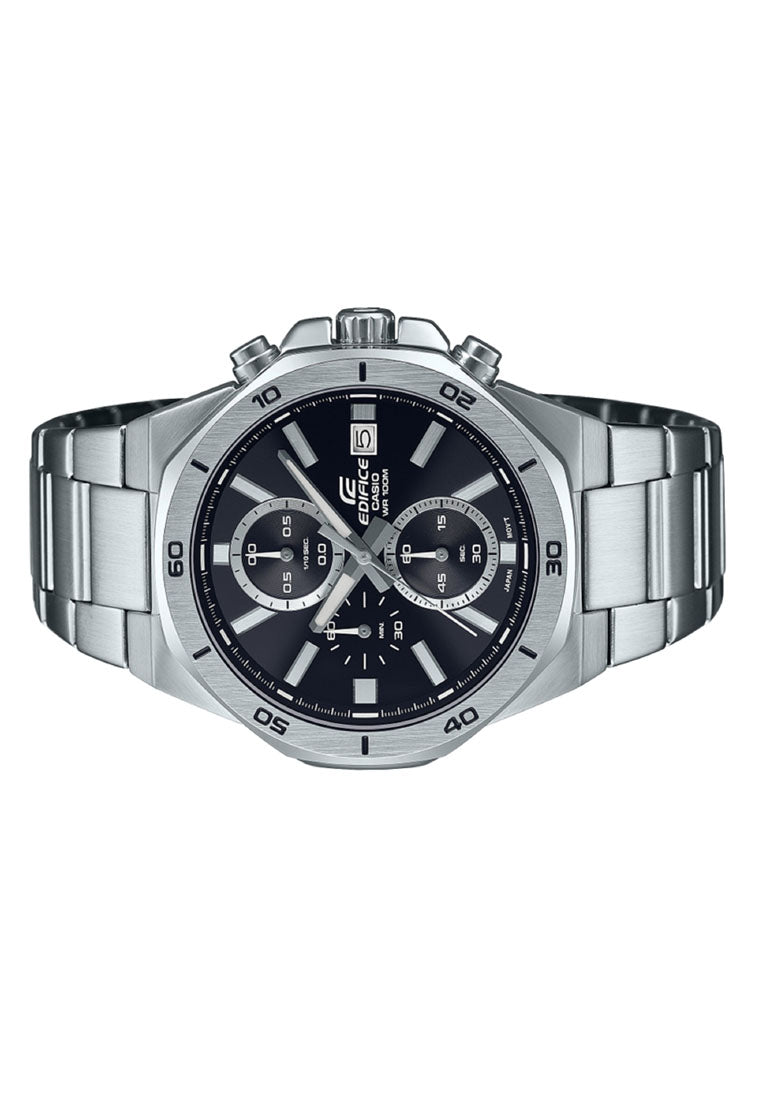Casio Edifice EFV-640D-1A Chonograph Stainless Steel Strap Watch For Men-Watch Portal Philippines