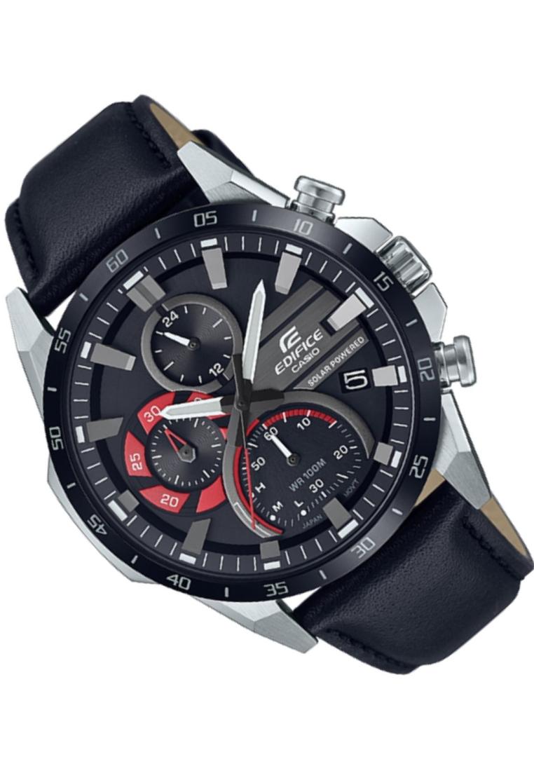 Casio Edifice EQS-940BL-1A Chronograph Solar Watch For Men-Watch Portal Philippines