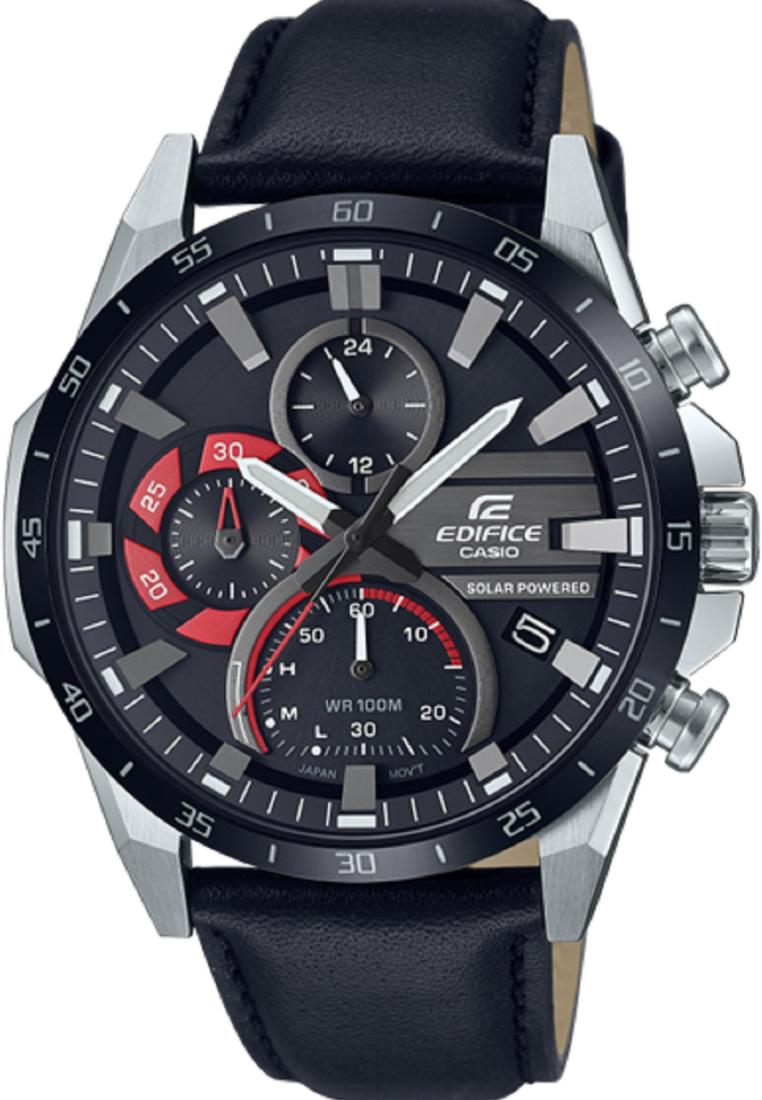 Casio Edifice EQS-940BL-1A Chronograph Solar Watch For Men-Watch Portal Philippines