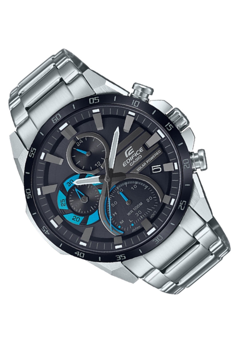 Casio Edifice EQS-940DB-1B Chronograph Stainless Steel Watch For Men-Watch Portal Philippines