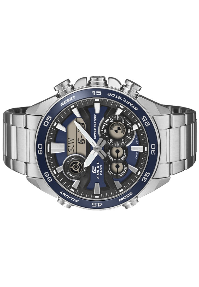 Casio Edifice ERA-130D-2ADF Stainless Steel Strap Digital Analog Watch for Men-Watch Portal Philippines